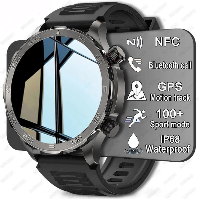 Compass Lensatic - 新しい GPS トラックスマートウォッチメンズ AMOLED HD スクリーンアウトドアスポーツフィットネス心拍数