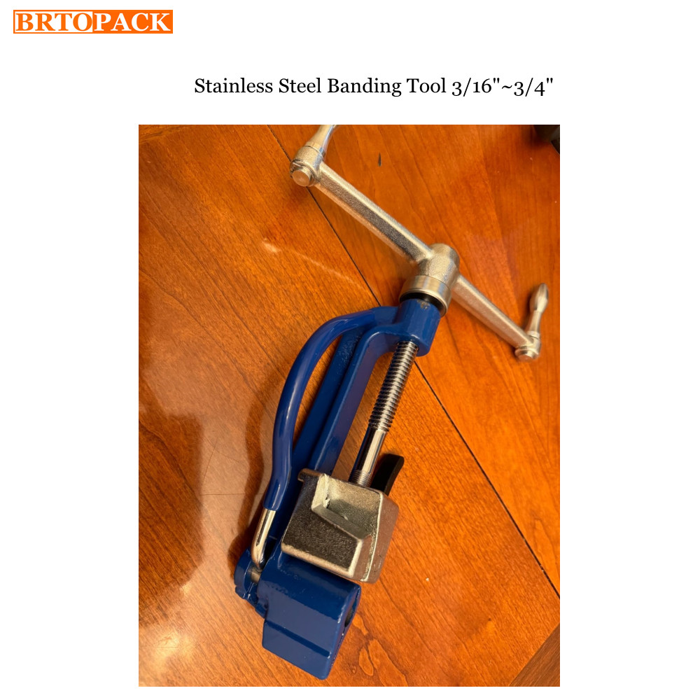 Multi Tool Plier - 多機能結束機 ステンレス鋼バンド結束工具 プライヤー ストラッパー パッカー 手動金属結束切断工具