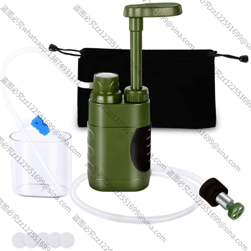 Water Purification Straw - 屋外浄水器アクセサリー、携帯用ストロー浄水ツール、多機能に適しています。