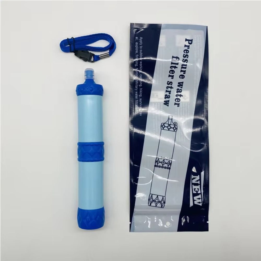 Water Purification Straw - ミニミニ浄水ストロー 直飲み浄水器 サバイバル携帯用飲料水ろ過ストロー