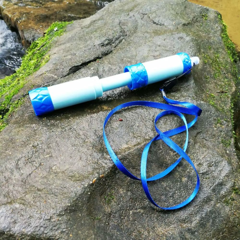 Water Purification Straw - ミニミニ浄水ストロー ストロー浄水器 浄水フィルター 直飲みサバイバル飲料水フィルターストロー