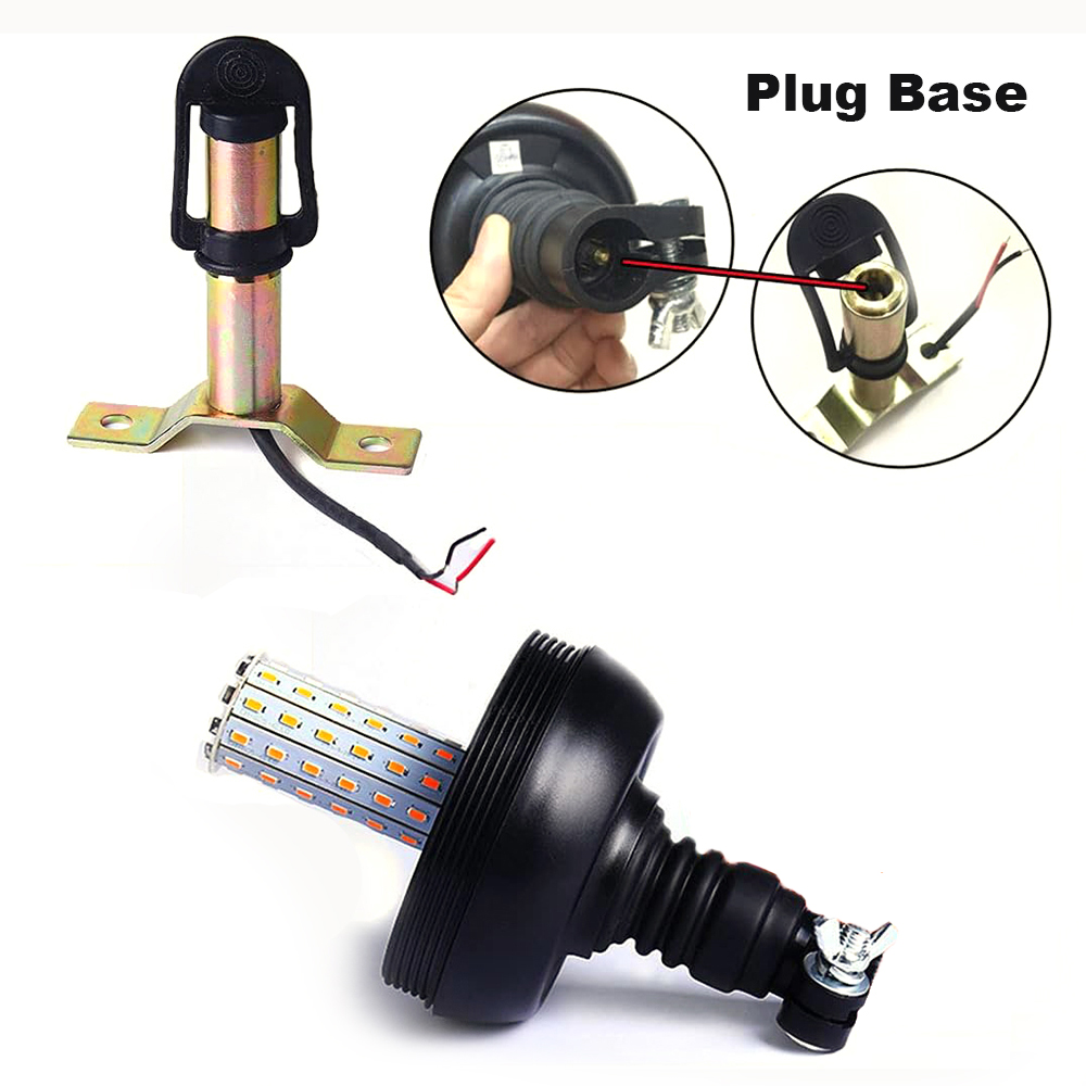 60 LED アンバートラクターオートバイフォークリフトスト - Sos Light Strobe のレビューと価格