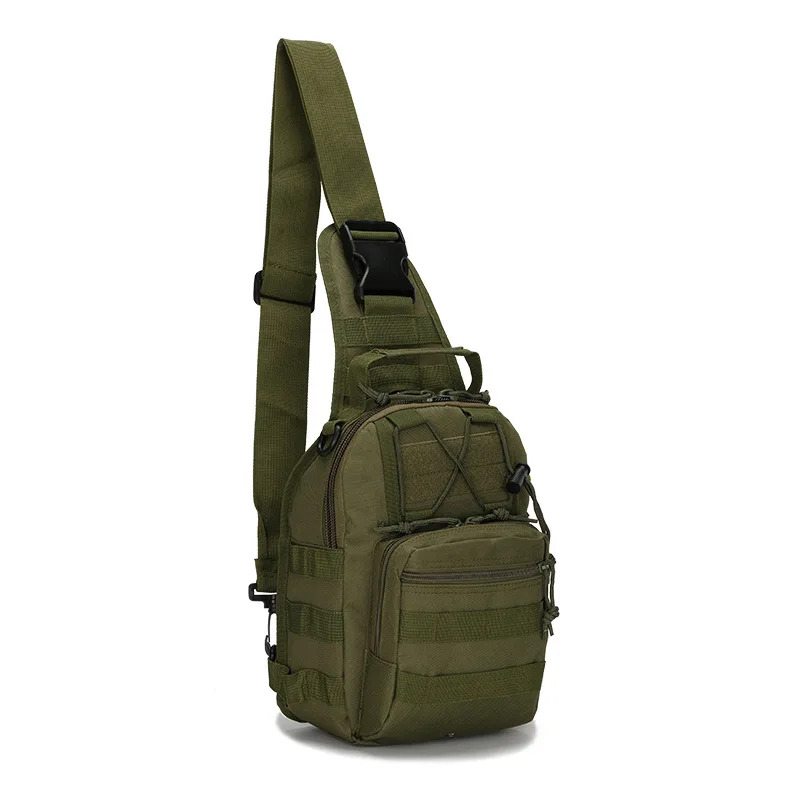 多機能戦術スリングバックパックハイキングスポーツモールキャン - Fishing Kit Compact のレビューと価格