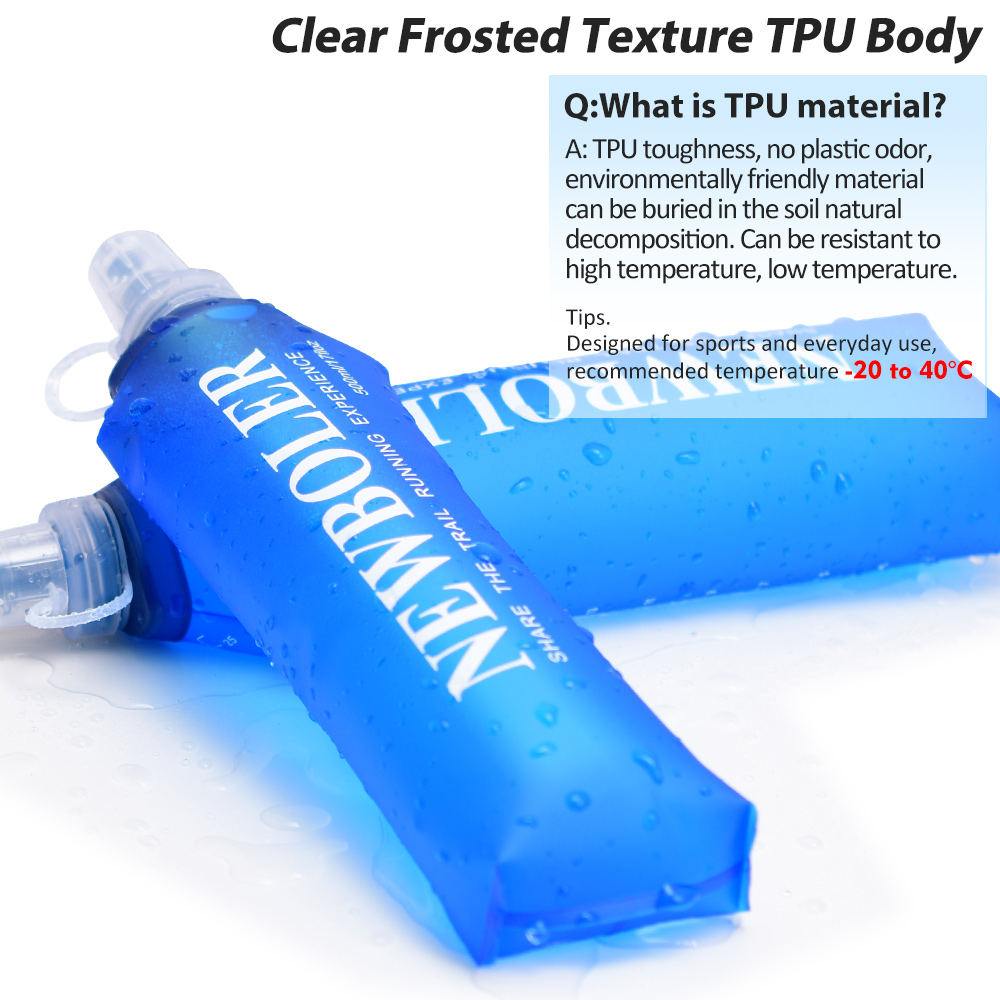 250/500/750ML ウォーターボトル TPU 折りた - Water Bag Collapsible のレビューと価格