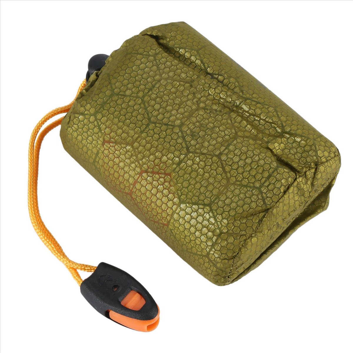 サマーセール 緊急用寝袋 ビビーサック ホイッスル付き アウ - Bivy Bag Emergency のレビューと価格
