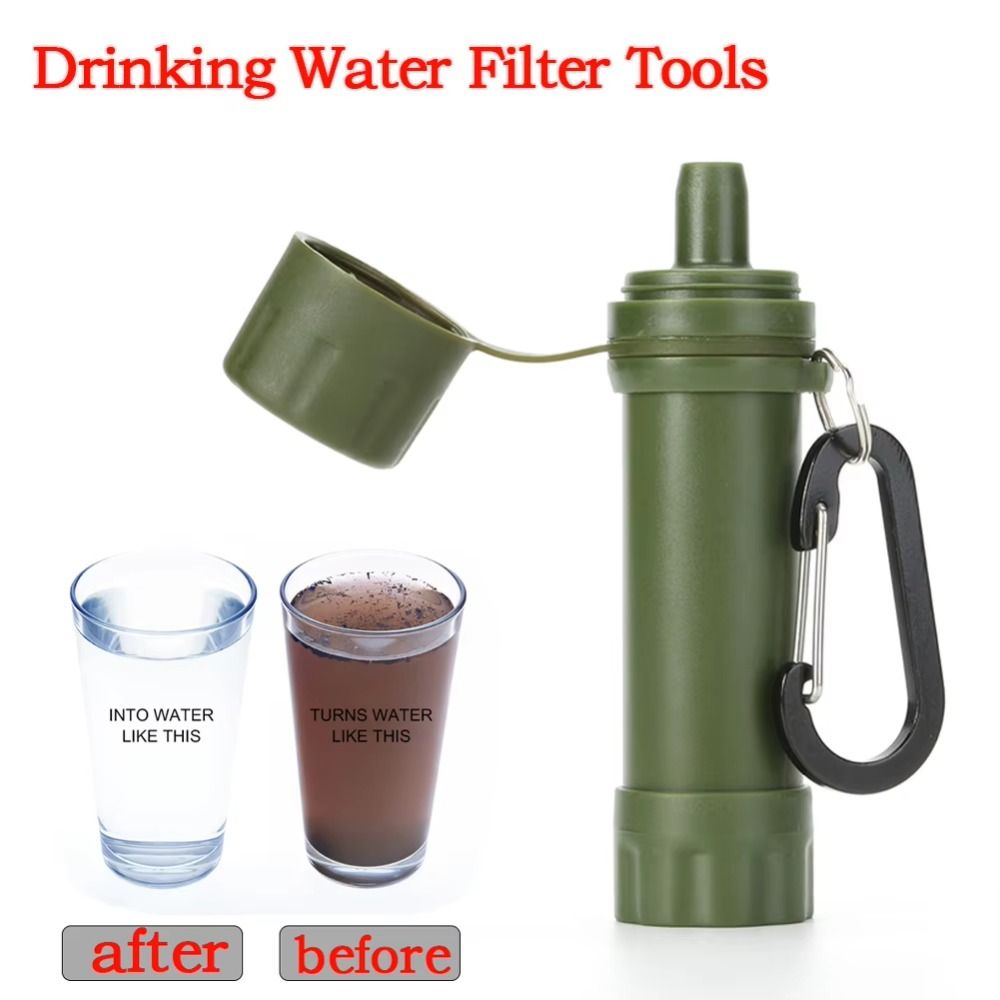 ミニミニ浄水ストロー浄水器 直接飲用浄水ストロー サバイバル - Water Purification Straw のレビューと価格