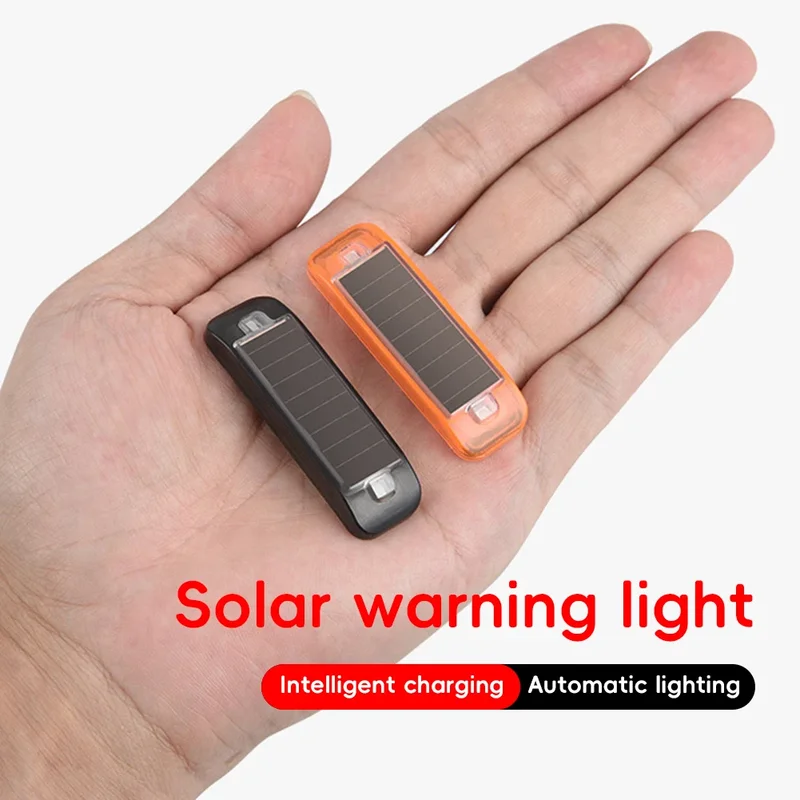 ミニ LED 太陽光発電車の警告灯夜間セキュリティ模擬警報ワ - Sos Light Strobe のレビューと価格
