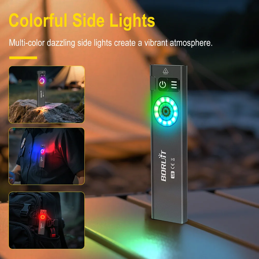 BORUiT U8 650LM EDC LED懐中電灯 タイ - Fishing Kit Compact のレビューと価格