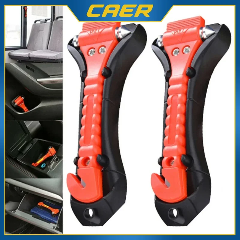 車の緊急安全ハンマー、救命エスケープ、シートベルトカッター、 - Rescue Rope Throw のレビューと価格