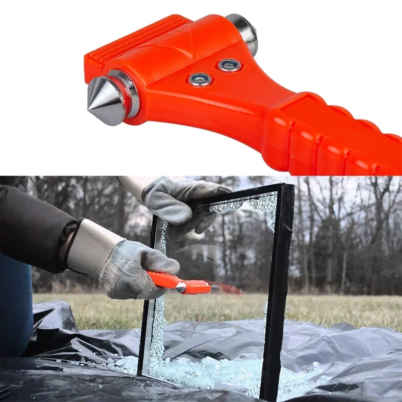 車の緊急安全ハンマー、救命エスケープ、シートベルトカッター、 - Rescue Rope Throw のレビューと価格