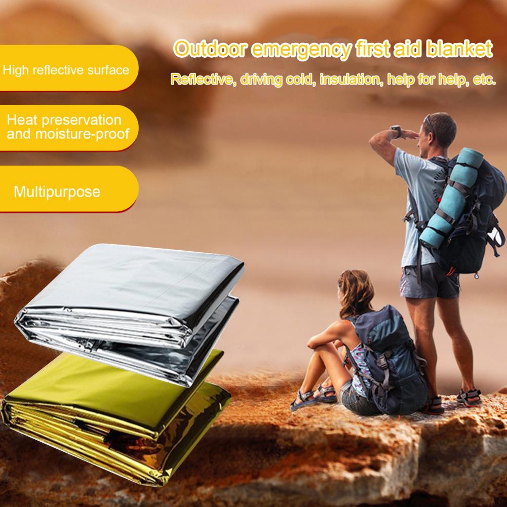 緊急サーマルブランケットポータブル防水サバイバルブランケット - Survival Blanket Reflective のレビューと価格