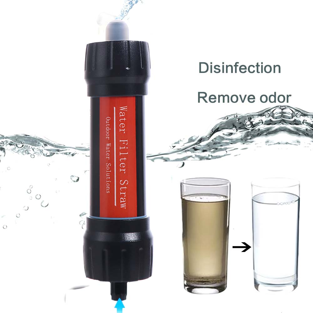 ミニミニ浄水ストロー浄水器ストロー浄水器直接飲用サバイバル飲 - Water Purification Straw のレビューと価格
