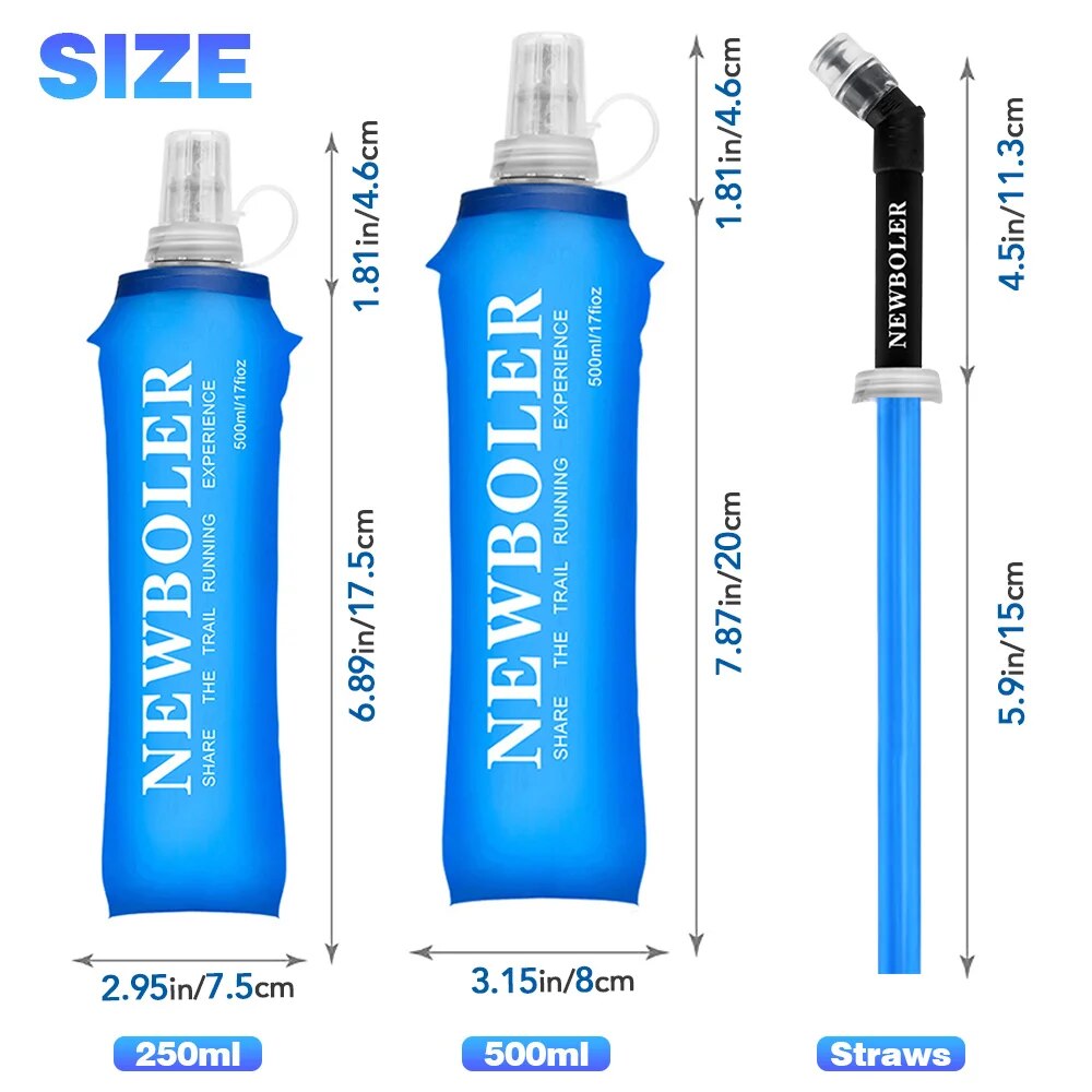 Newboler-折りたたみ式ウォーターボトル、tpu折りた - Water Bag Collapsible のレビューと価格