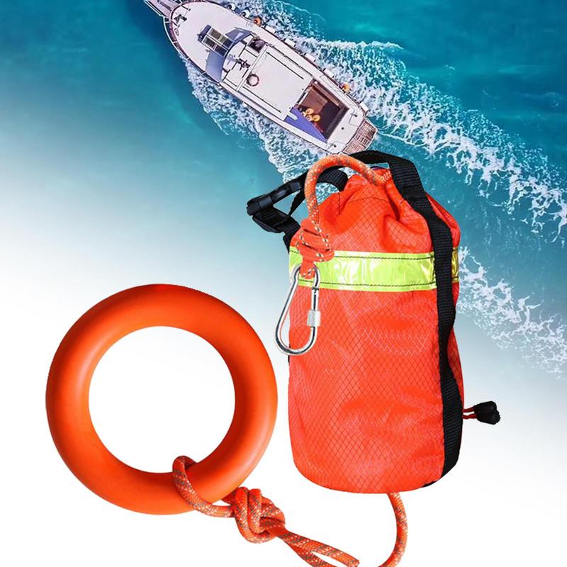 スローロープ水難救助 16 メートルスローバッグ水難救助反射 - Rescue Rope Throw のレビューと価格