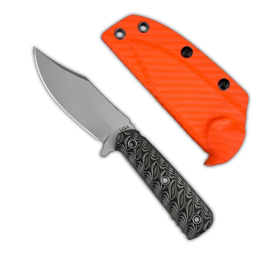 RMJ 多目的アウトドア固定刃ナイフ シース付き 8Cr14 - Bushcraft Knife Fixed のレビューと価格