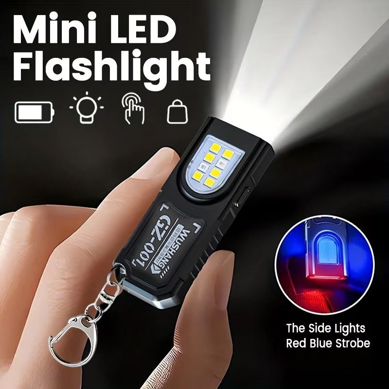 多機能キーホルダー懐中電灯 USB 充電式ミニ懐中電灯 CO - Fishing Kit Compact のレビューと価格