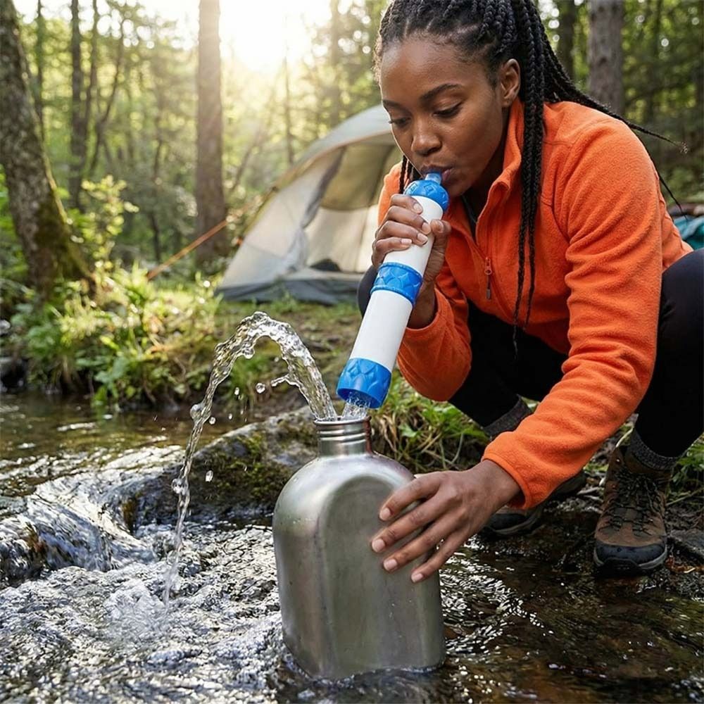 ミニミニ浄水ストロー ストロー浄水器 浄水フィルター 直飲み - Water Purification Straw のレビューと価格