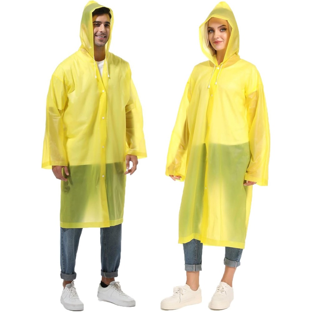 防水レインコート屋外ハイキングポータブル大人ポンチョレインコ - Emergency Poncho Rain のレビューと価格