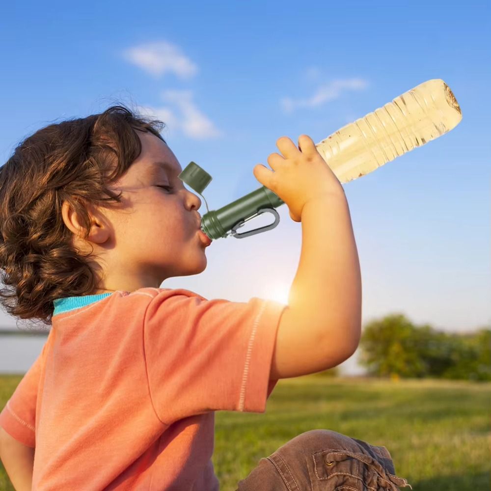 ミニミニ浄水ストロー ストロー浄水器 浄水フィルター サバイ - Water Purification Straw のレビューと価格