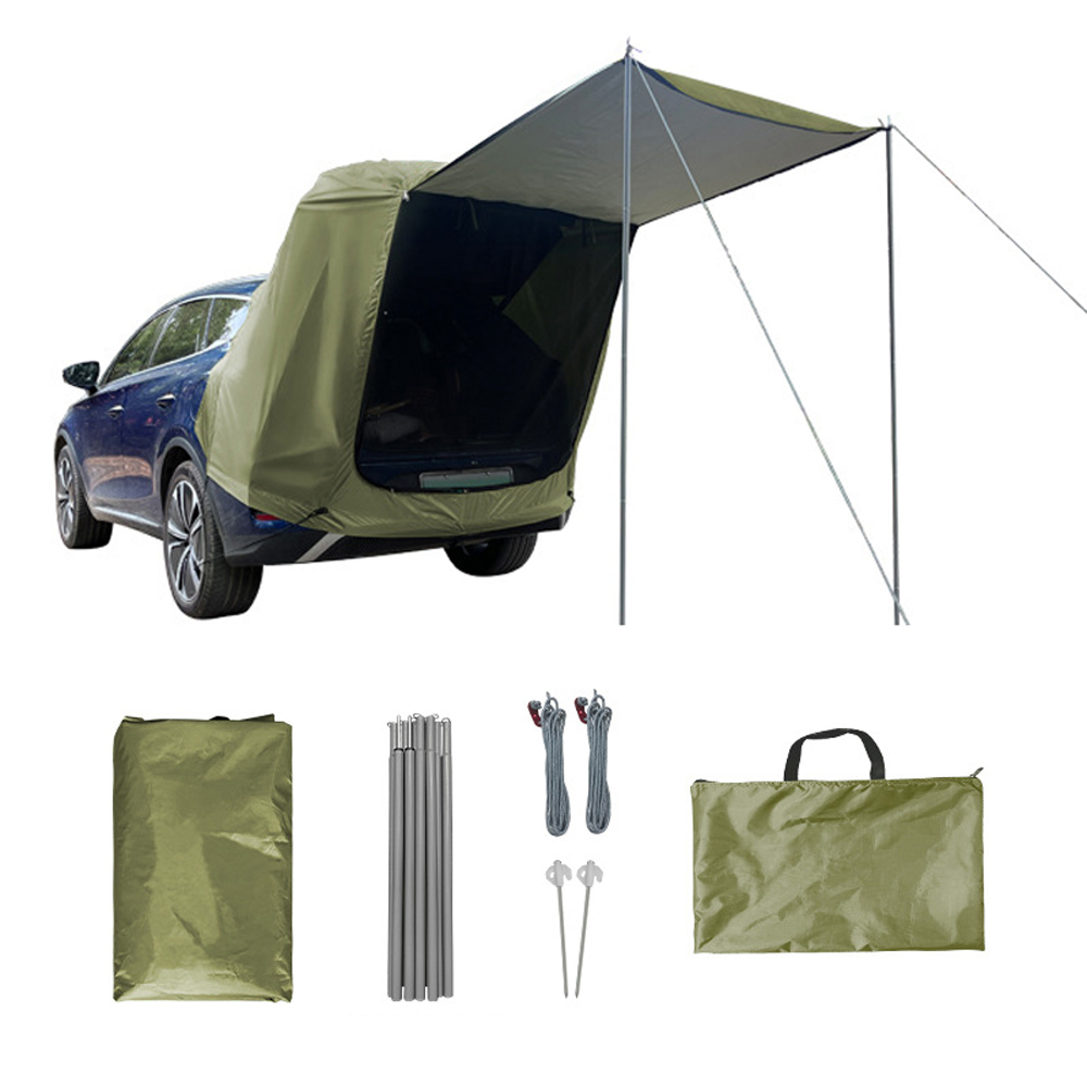 屋外の車のリアテント,キャノピー付きの車のリアテント,防水, - Emergency Mylar Tent のレビューと価格