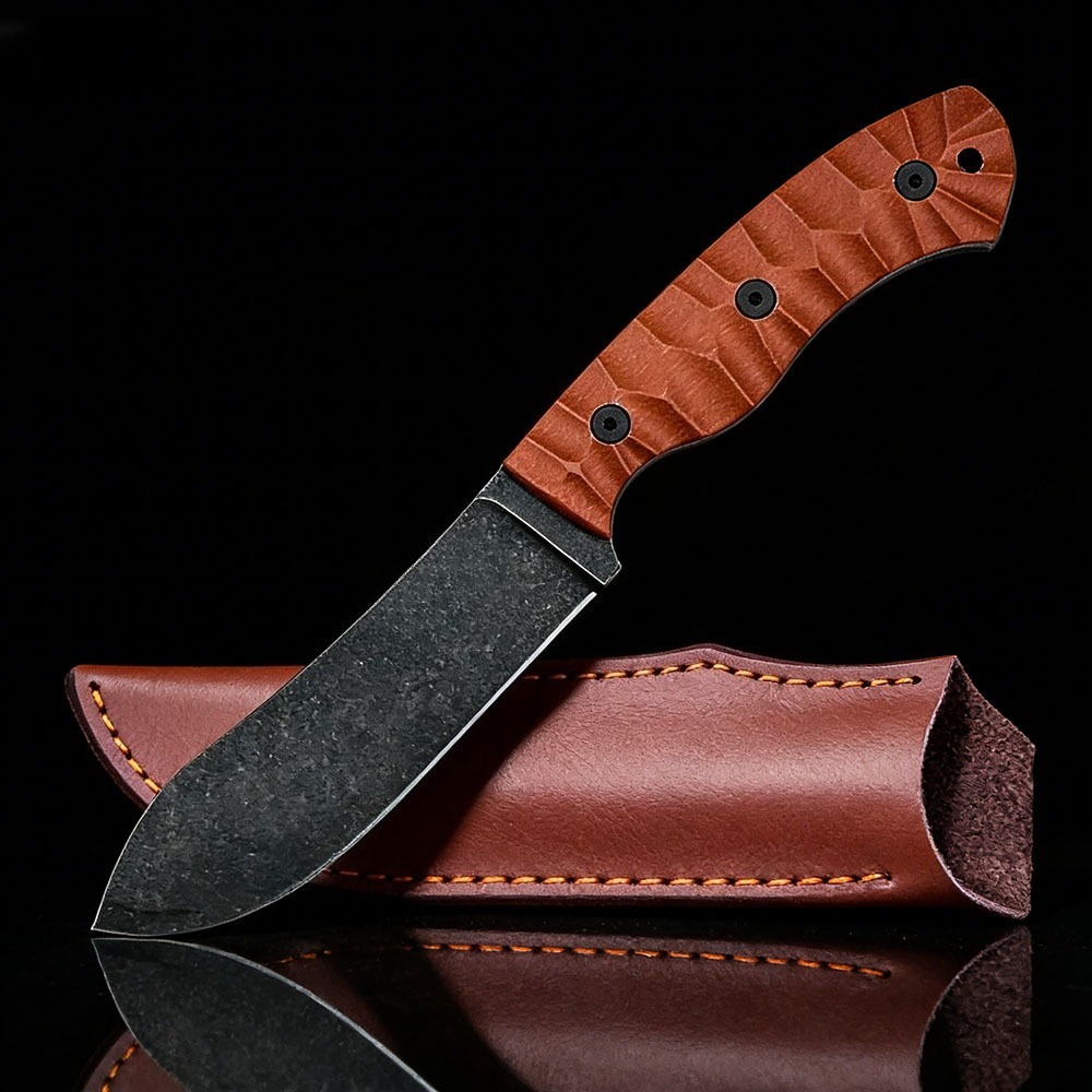 ポータブルワイルドネス固定刃ナイフ アウトドアユーティリティ - Bushcraft Knife Fixed のレビューと価格