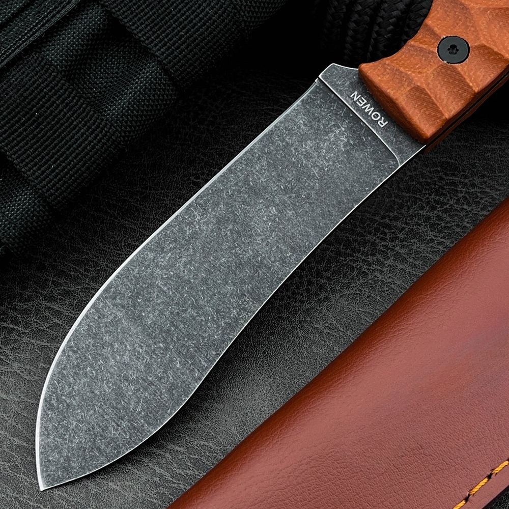 ポータブルワイルドネス固定刃ナイフ アウトドアユーティリティ - Bushcraft Knife Fixed のレビューと価格